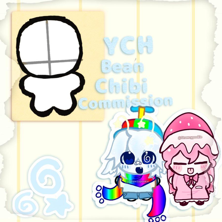 YCH chibi bean commission